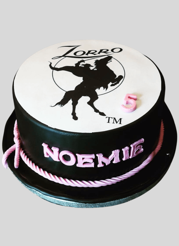 Bewitching Zorro Cake