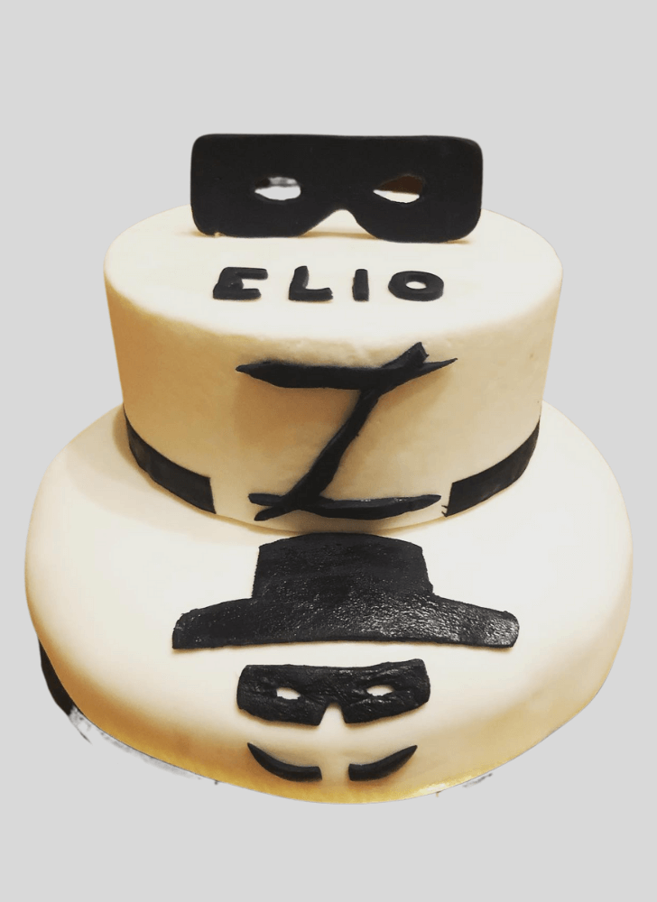Cute Zorro Cake