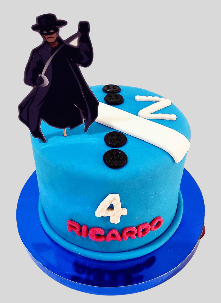 Delicate Zorro Cake