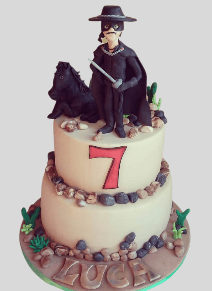 Delightful Zorro Cake