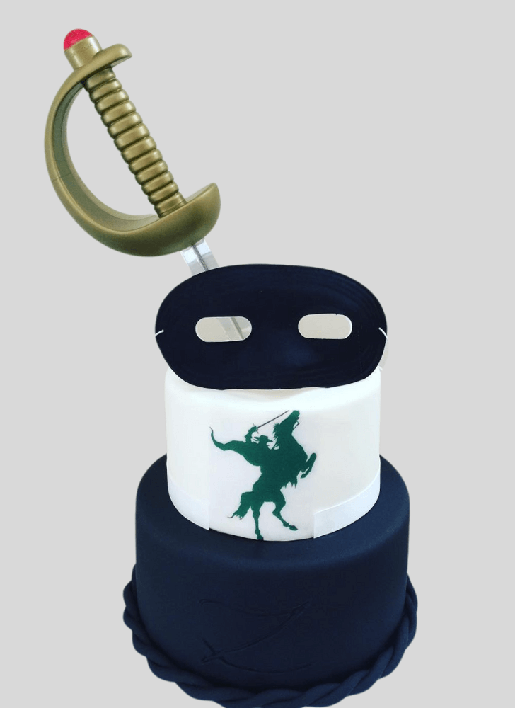Enthralling Zorro Cake