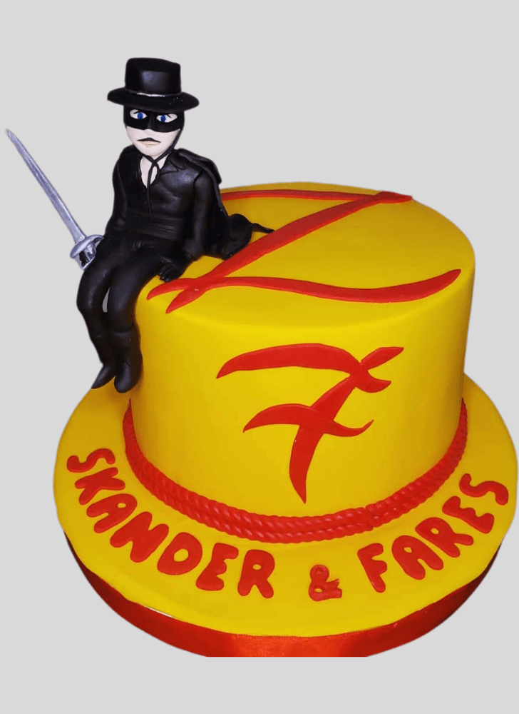 Excellent Zorro Cake