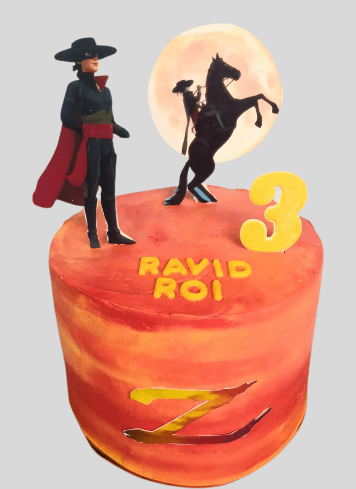 Exquisite Zorro Cake