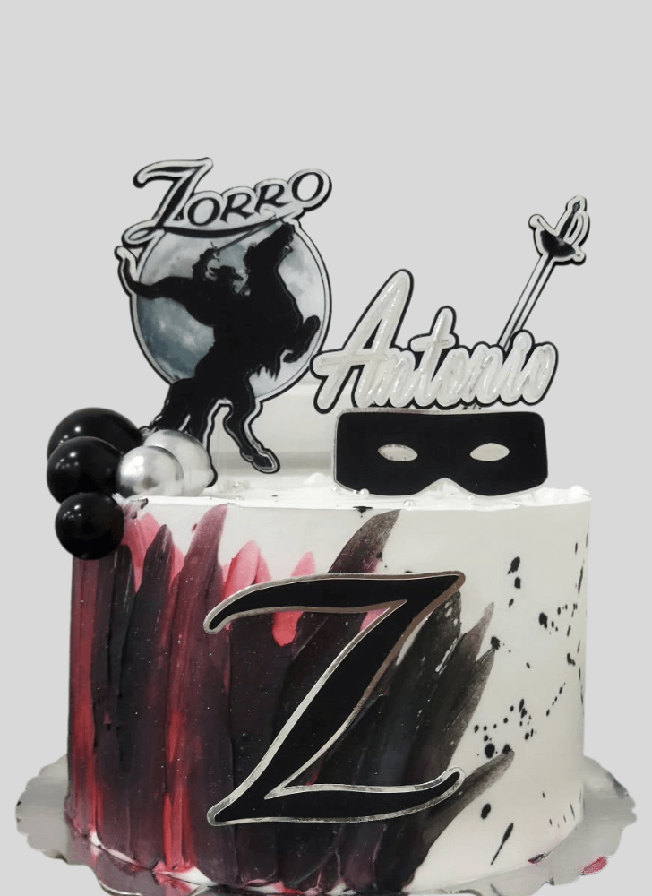 Fascinating Zorro Cake