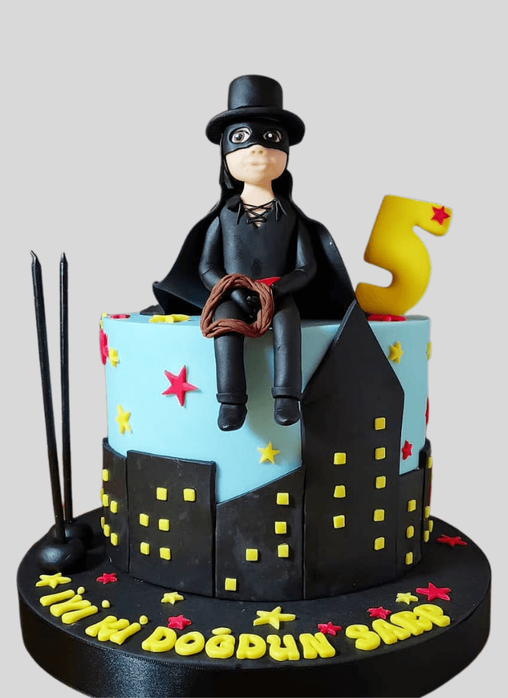 Fetching Zorro Cake