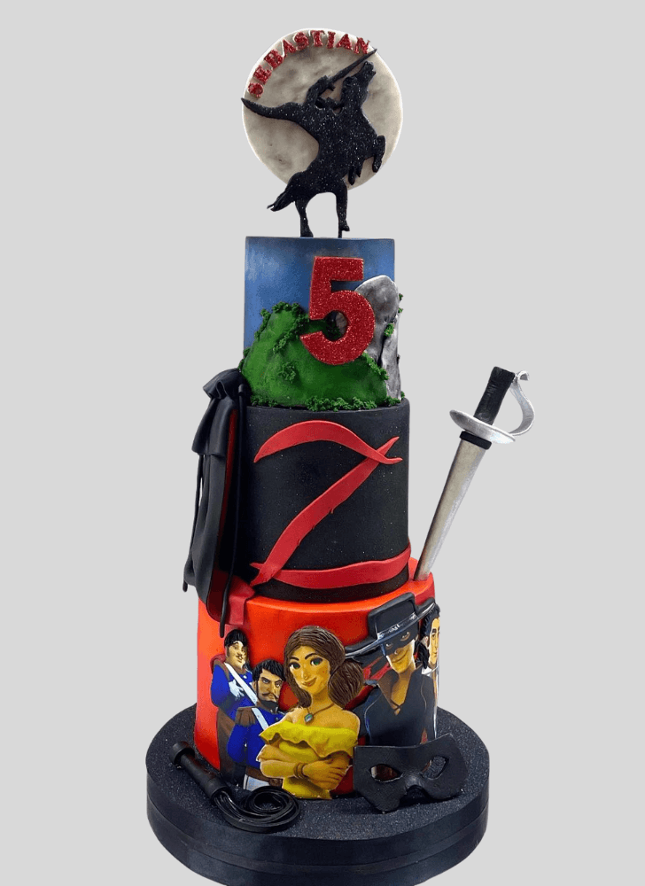 Fine Zorro Cake