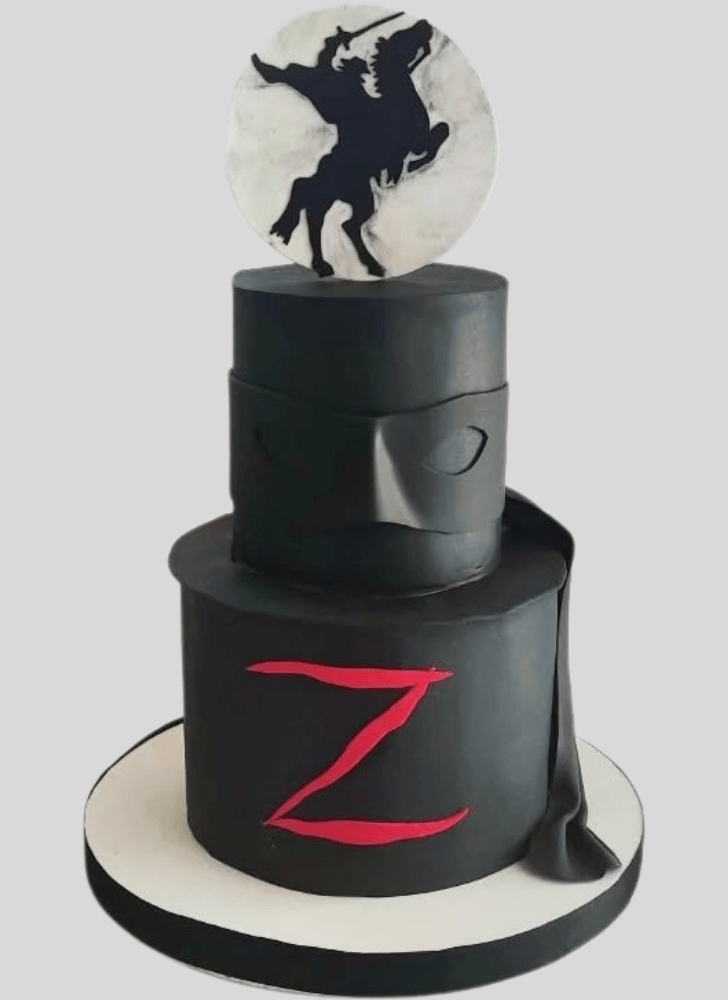 Good Looking Zorro Cake