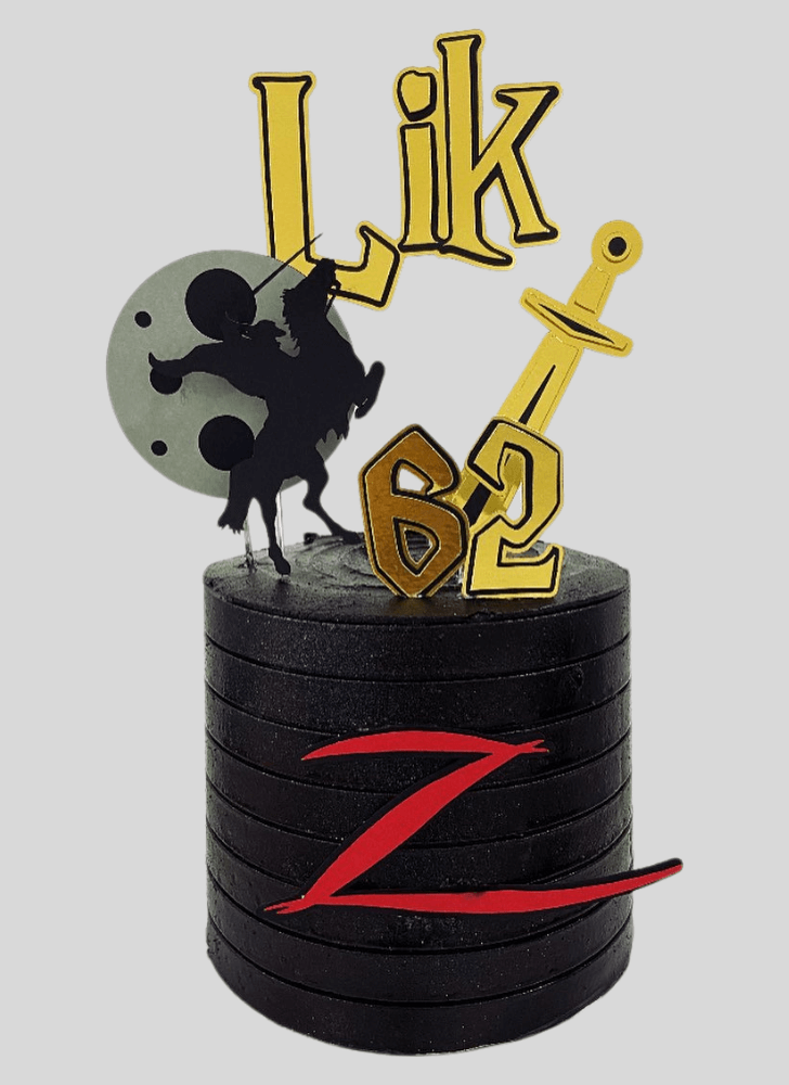 Radiant Zorro Cake