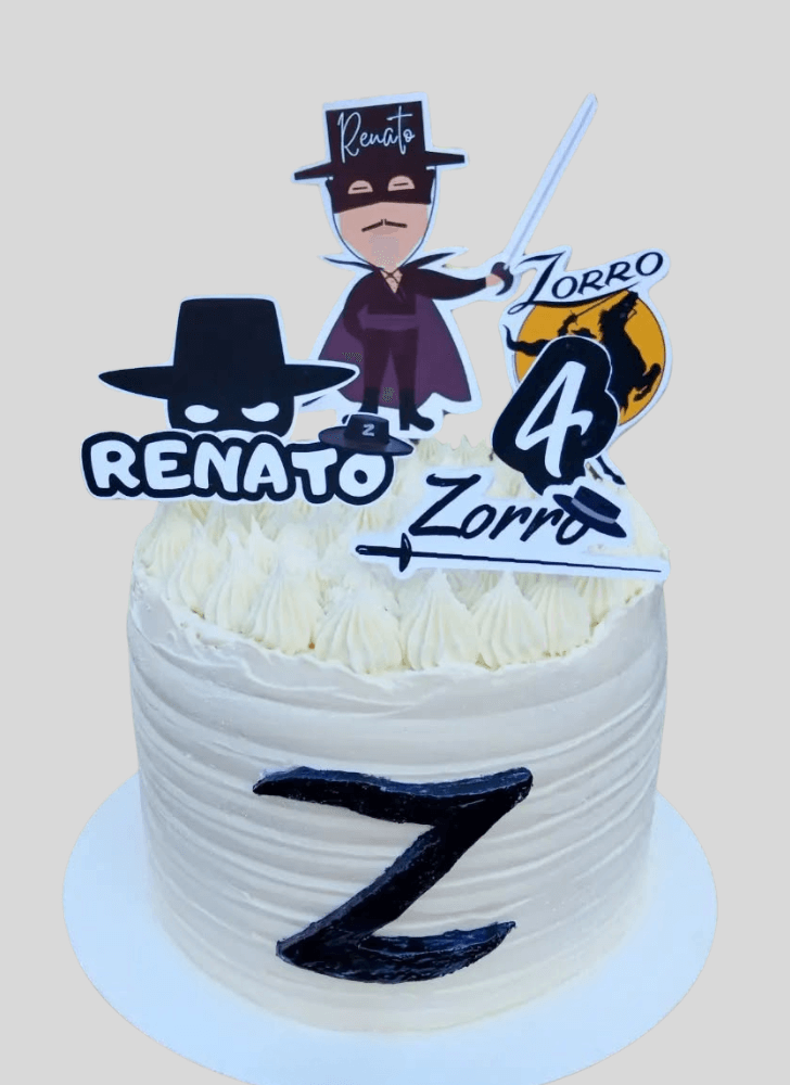 Ravishing Zorro Cake