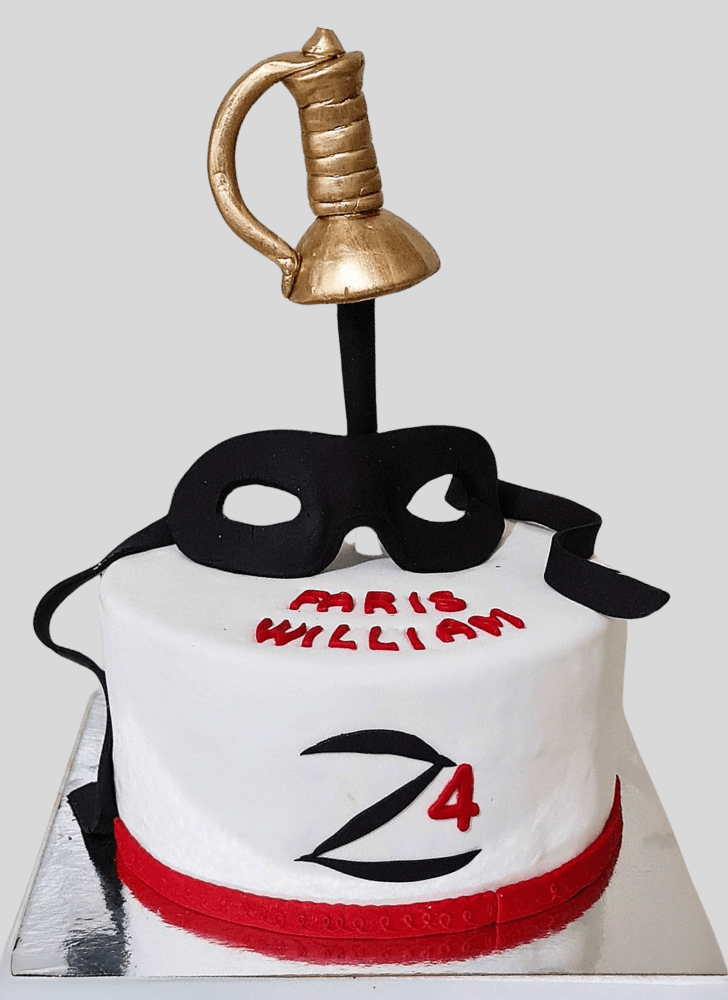 Stunning Zorro Cake