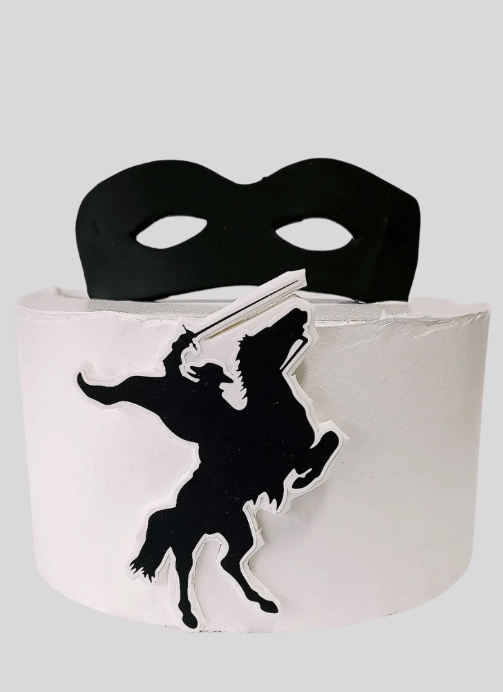 Superb Zorro Cake