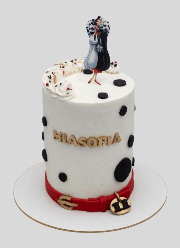 Adorable Cruella Cake