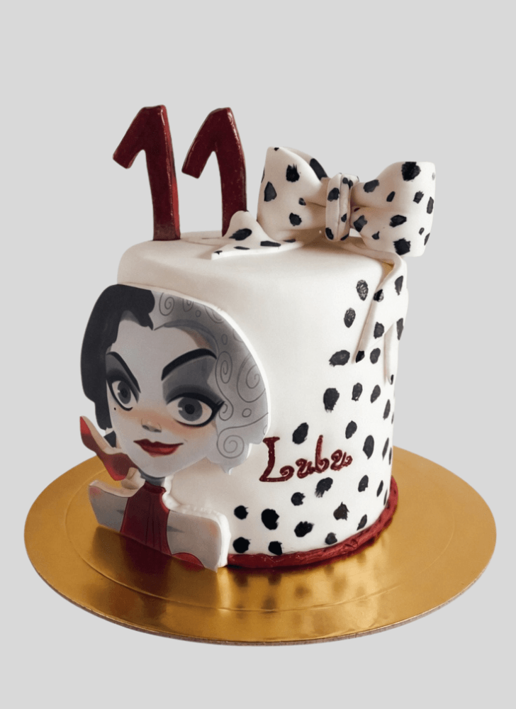 Alluring Cruella Cake