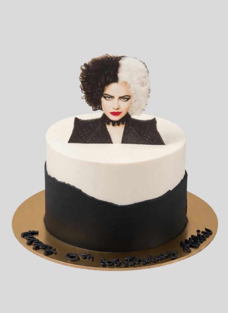 Appealing Cruella Cake