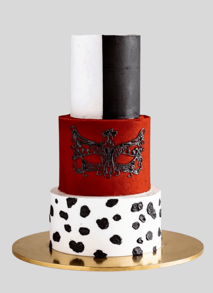 Beauteous Cruella Cake