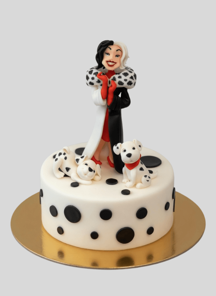 Charming Cruella Cake