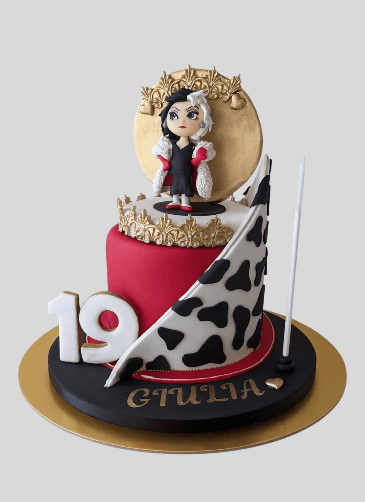 Classy Cruella Cake