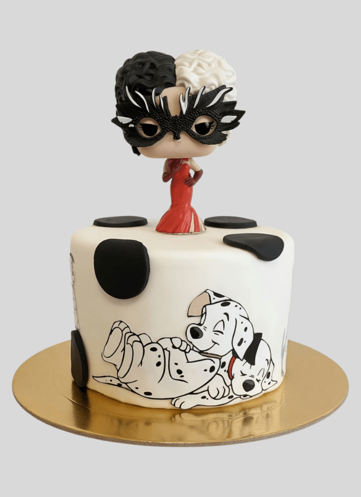 Handsome Cruella Cake
