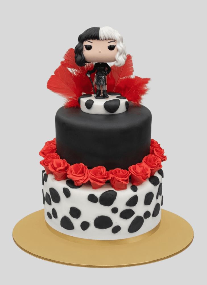 Refined Cruella Cake