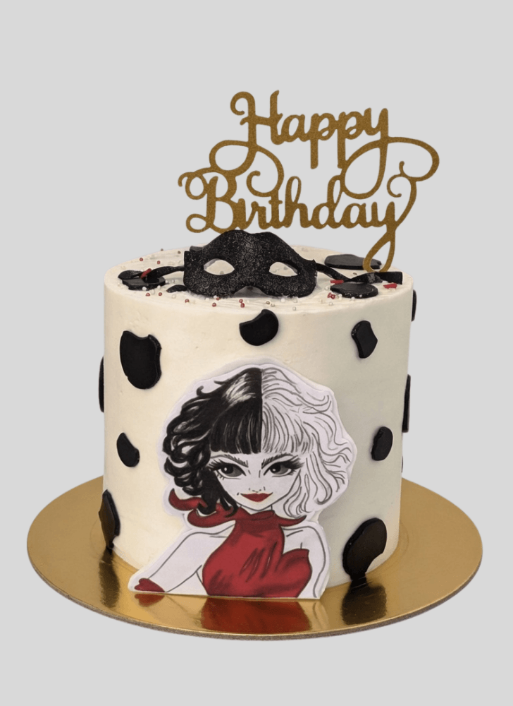 Shapely Cruella Cake