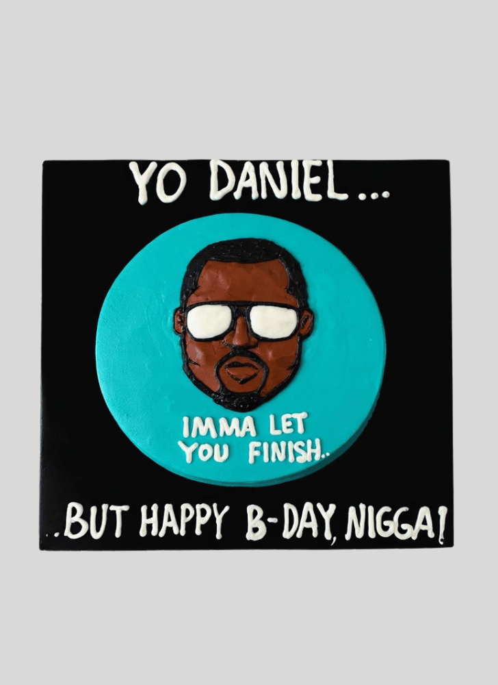 Adorable Kanye West Cake