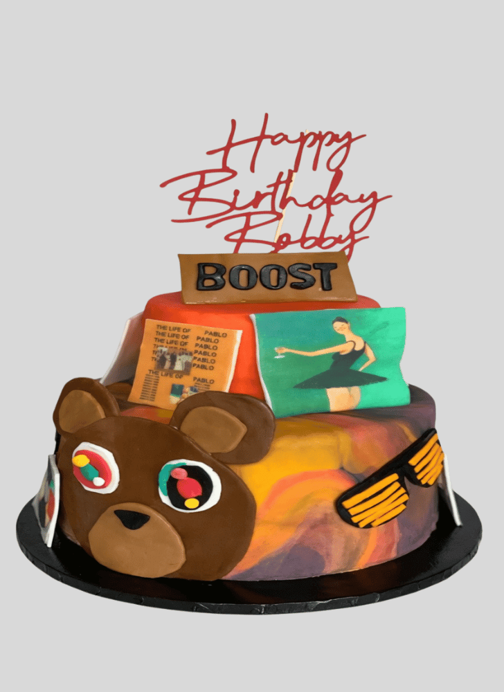 Classy Kanye West Cake