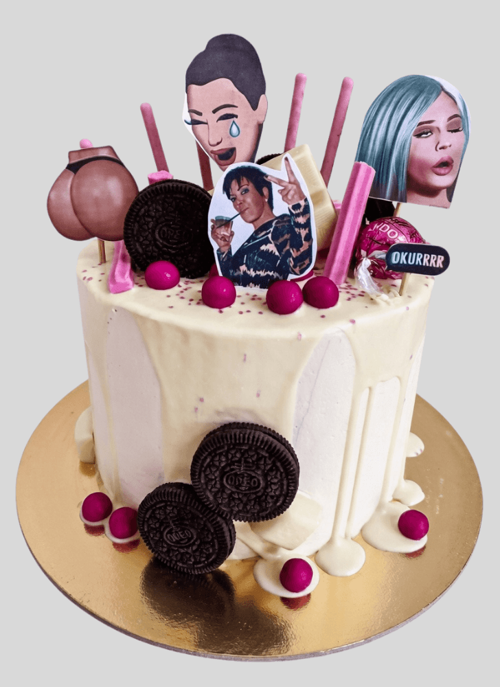 Cute Kardashian Cake