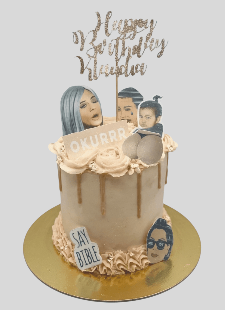 Dazzling Kardashian Cake