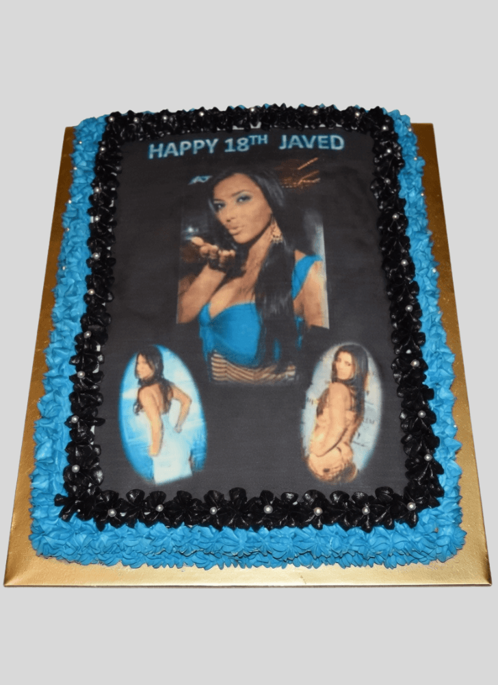 Delicate Kardashian Cake