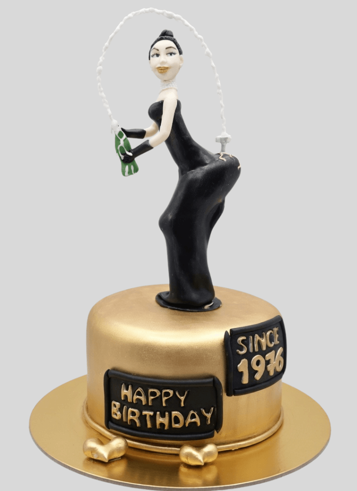 Delightful Kardashian Cake