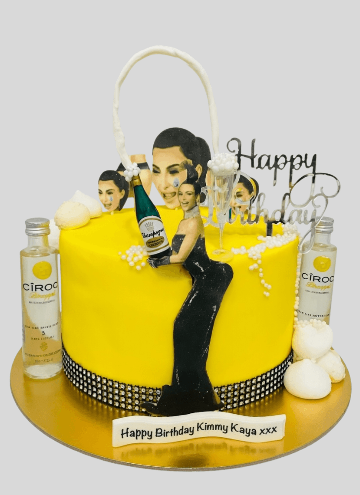 Enthralling Kardashian Cake