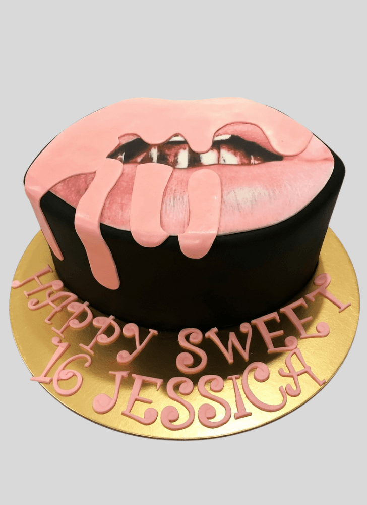 Dazzling Kylie Jenner Cake