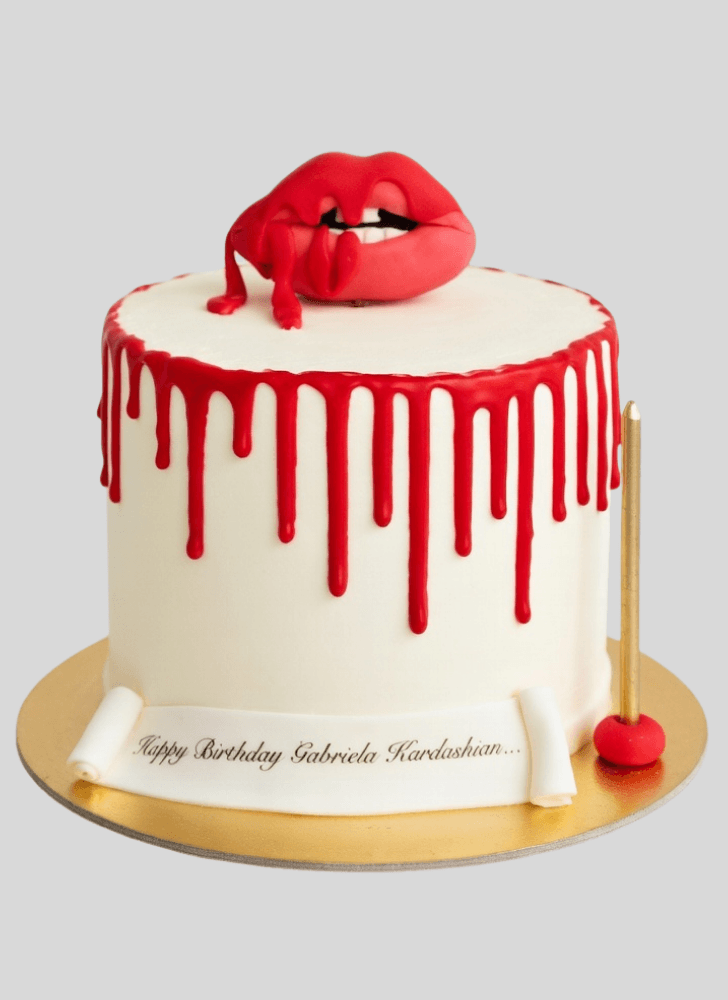 Elegant Kylie Jenner Cake