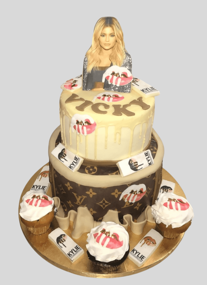 Resplendent Kylie Jenner Cake