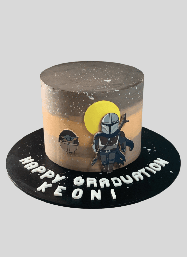 Beauteous Mandalorian Cake