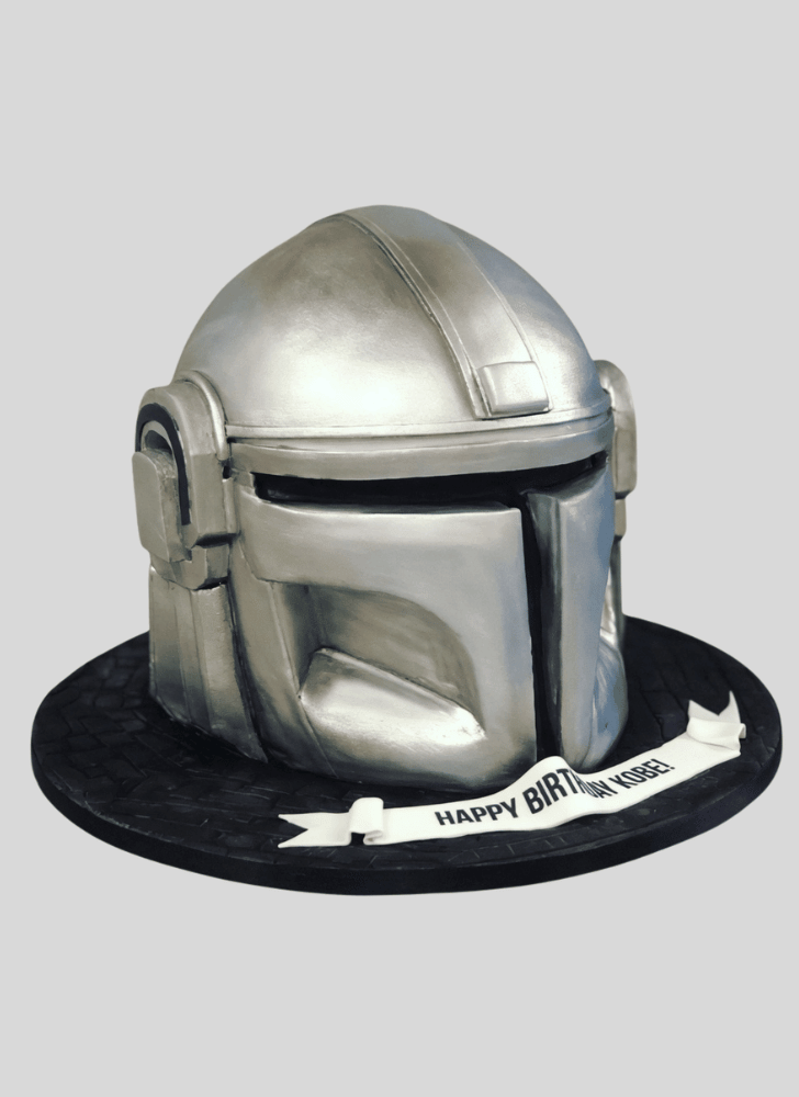 Captivating Mandalorian Cake