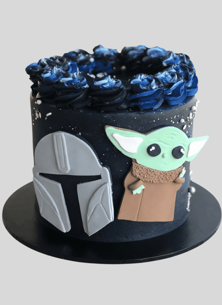 Divine Mandalorian Cake