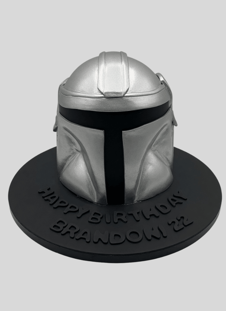 Enticing Mandalorian Cake