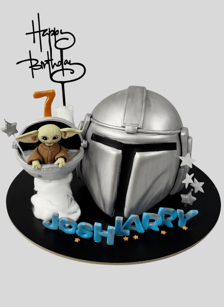 Magnificent Mandalorian Cake