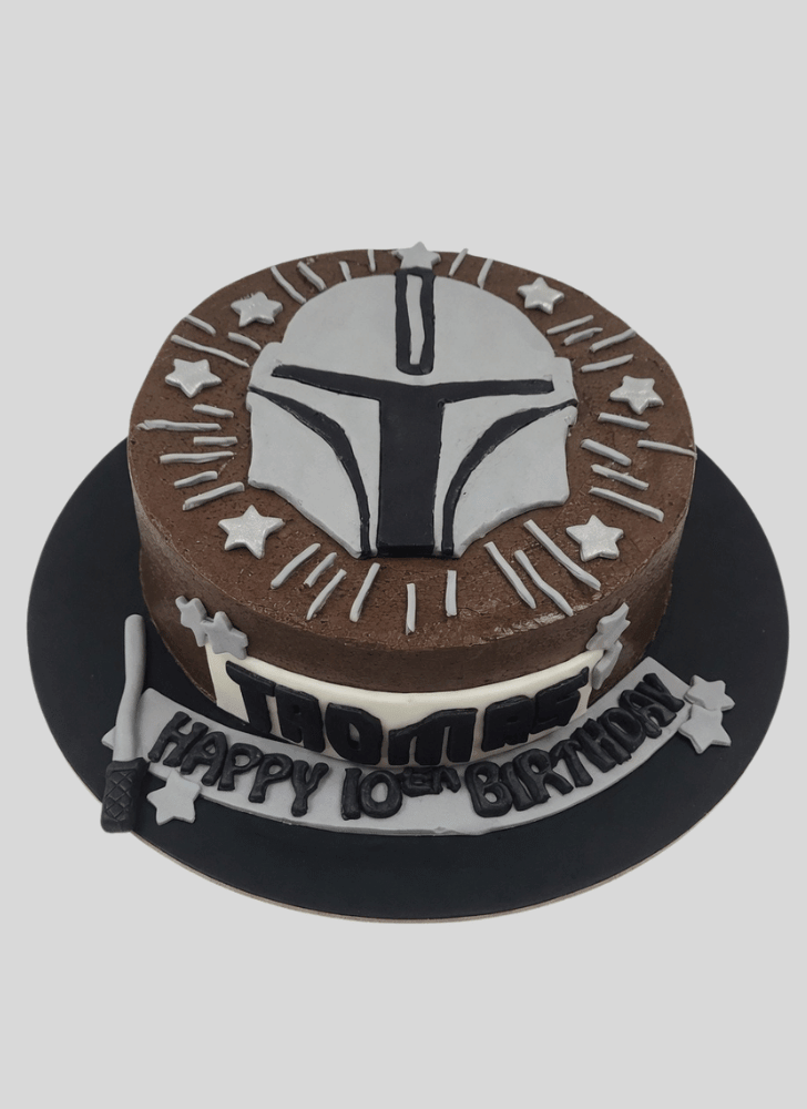 Marvelous Mandalorian Cake