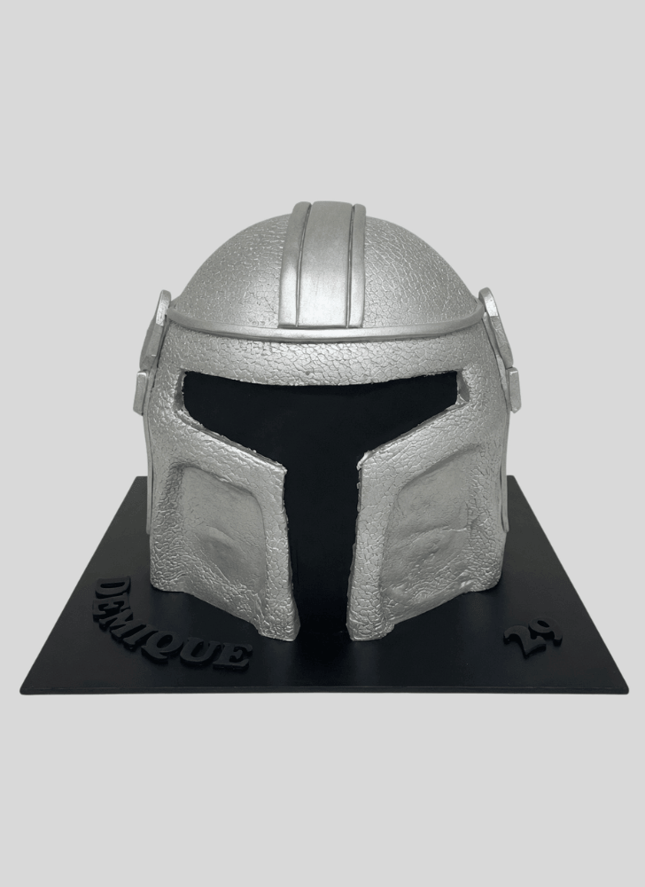 Shapely Mandalorian Cake