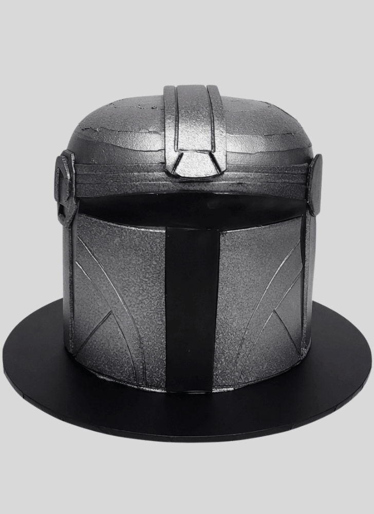 Slightly Mandalorian Cake