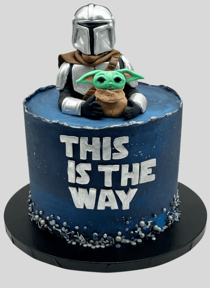 Stunning Mandalorian Cake