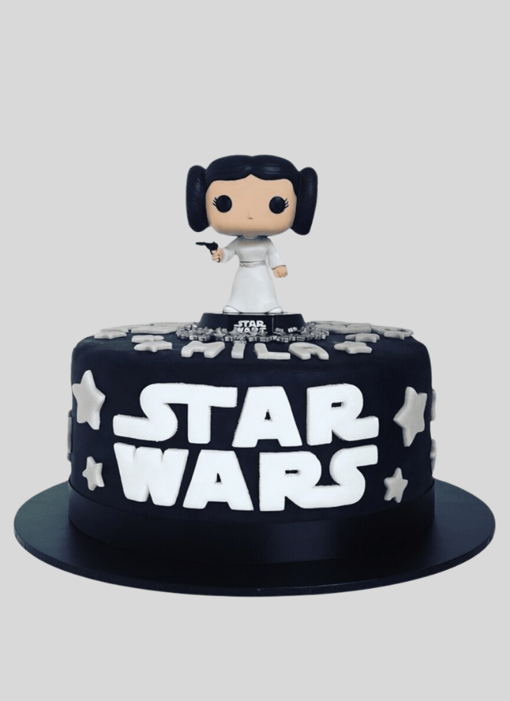 Adorable Princess Leia Cake