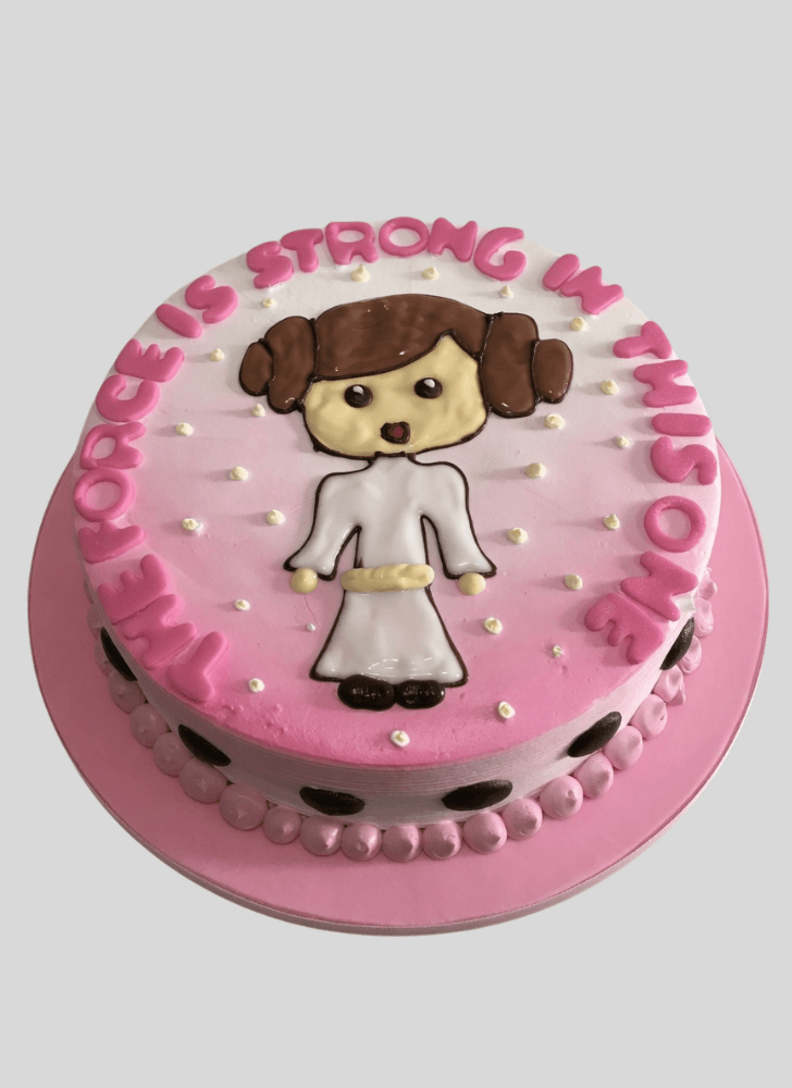 Alluring Princess Leia Cake