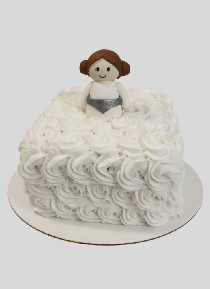 Appealing Princess Leia Cake