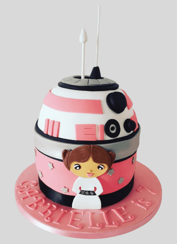 Classy Princess Leia Cake