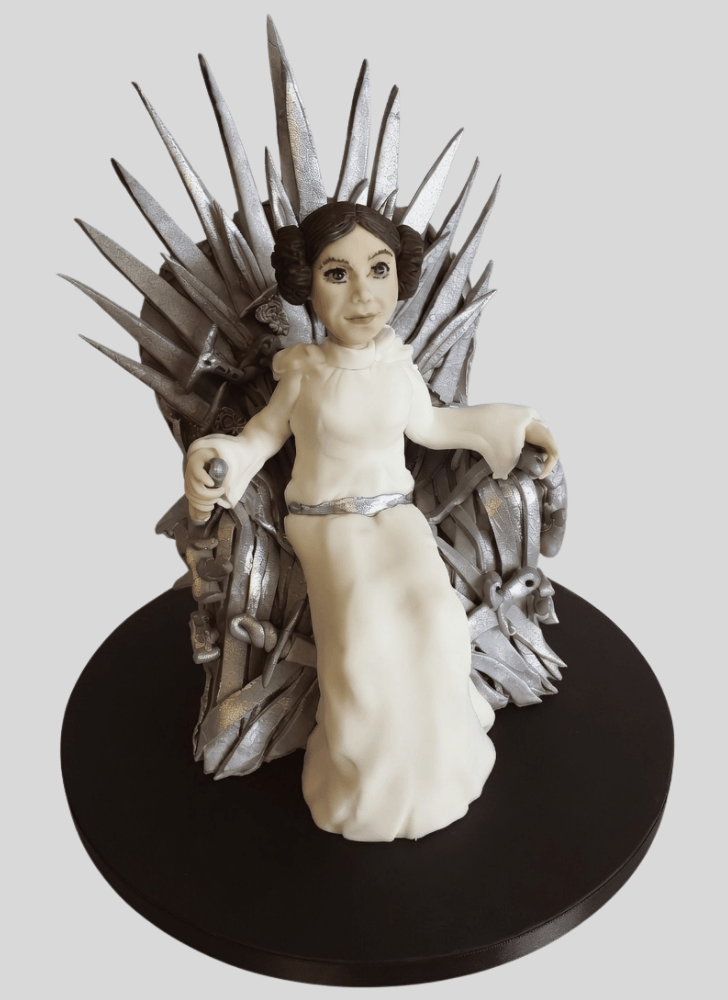 Dazzling Princess Leia Cake