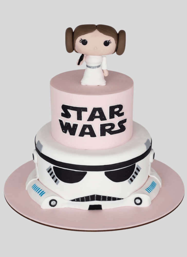 Enthralling Princess Leia Cake