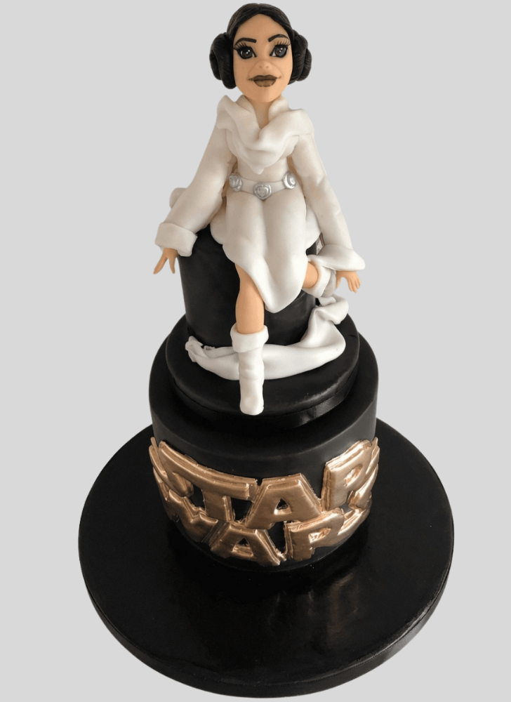 Excellent Princess Leia Cake